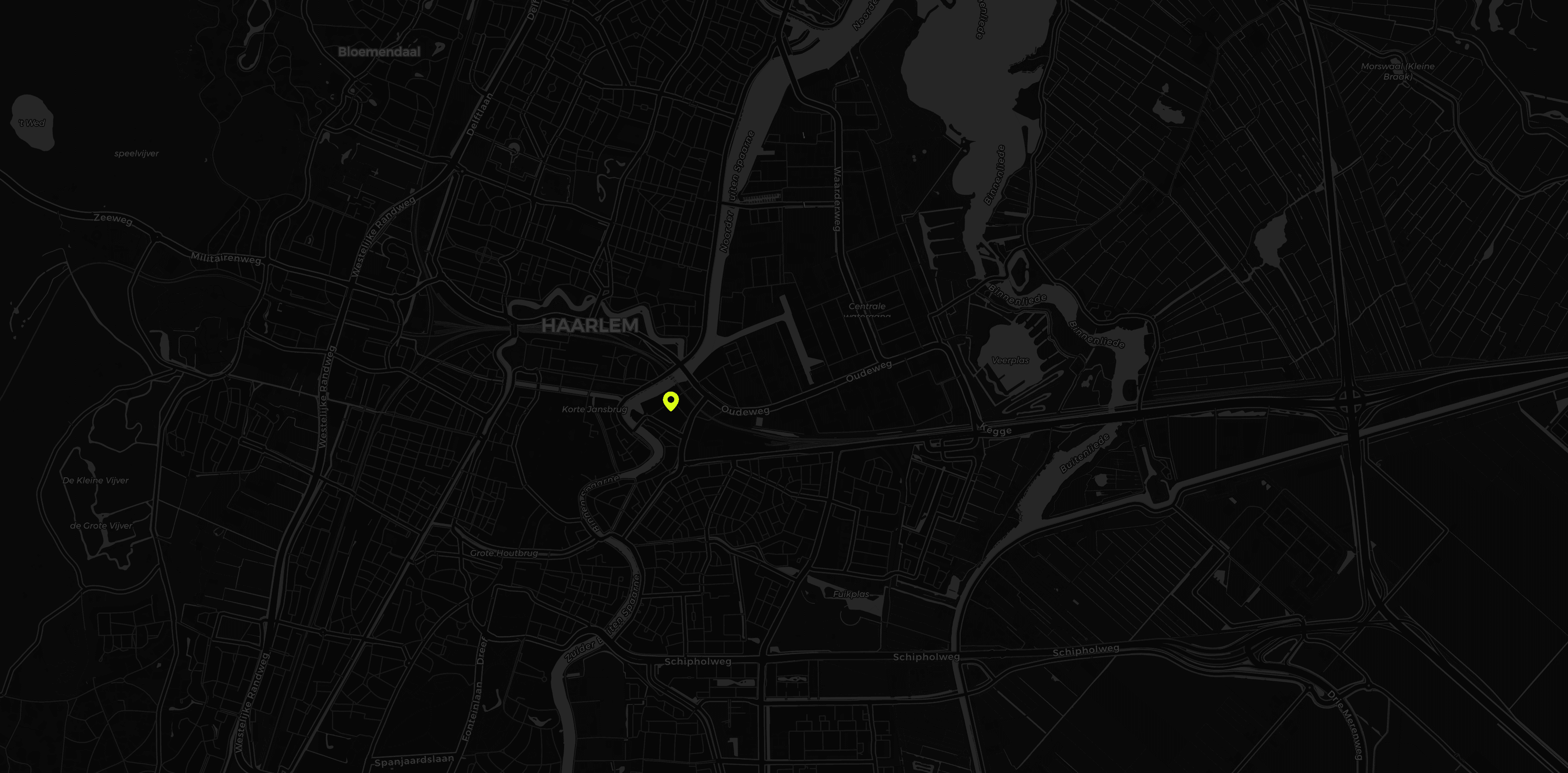 Map showing Digilize's office in Haarlem, Netherlands